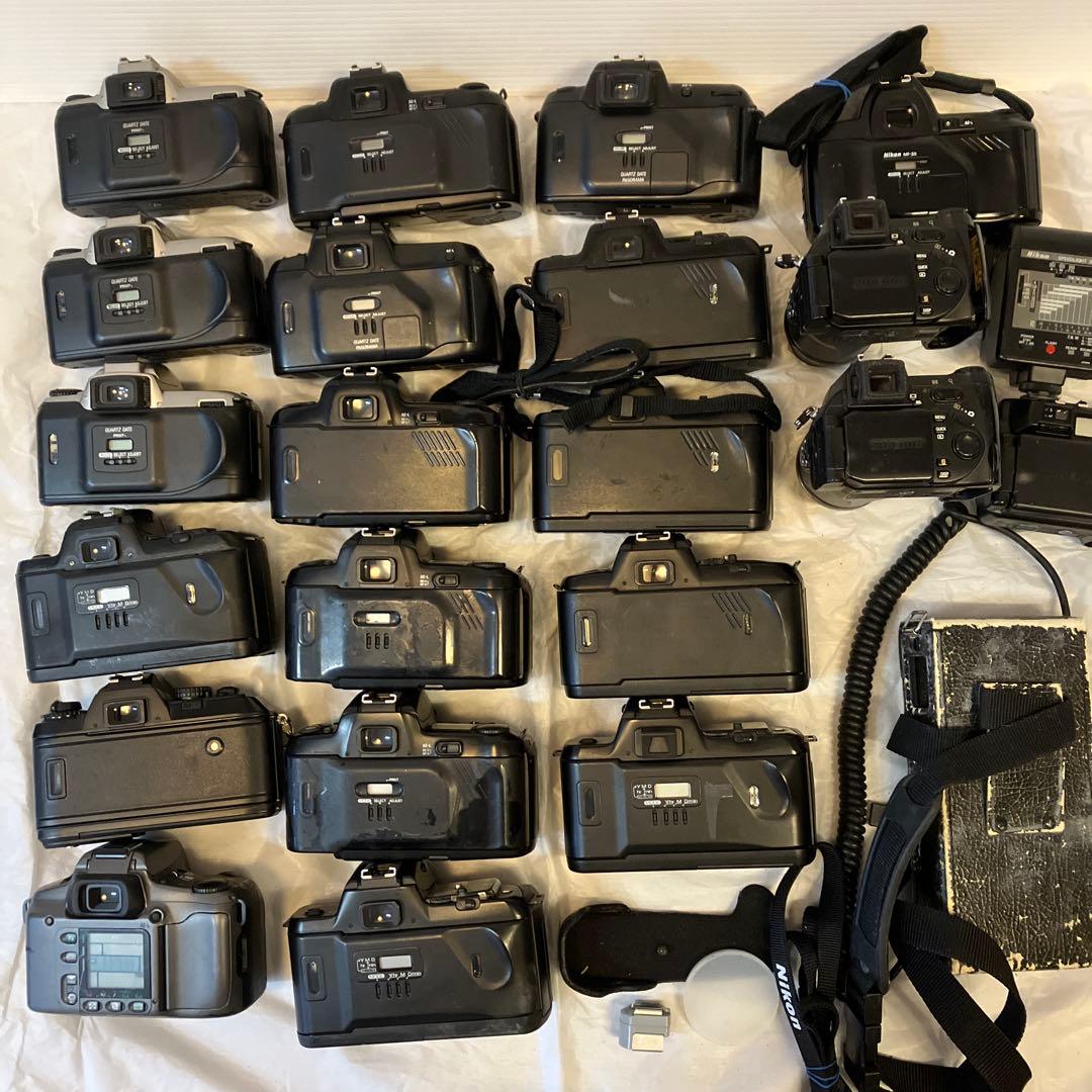 フイルムカメラ 18個 まとめ売り NIKON セット ジャンク デジカメ3個