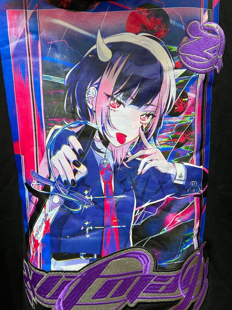 ずっと真夜中でいいのに。ずとまよNIRA HOODIE［残機］パーカー　刺繍