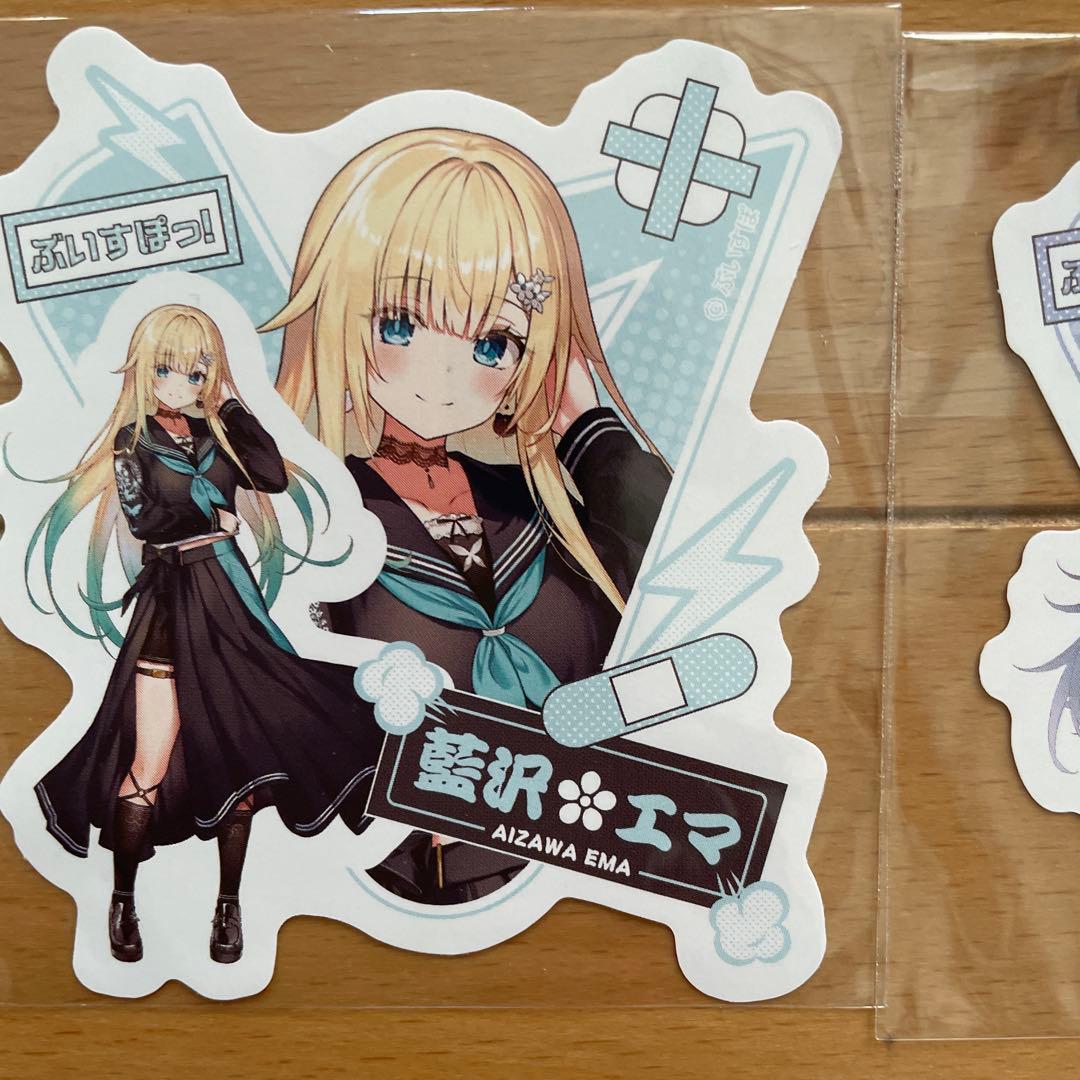 ぶいすぽっ! クリアファイル ステッカー シール 18点 花芽すみれ 夢野