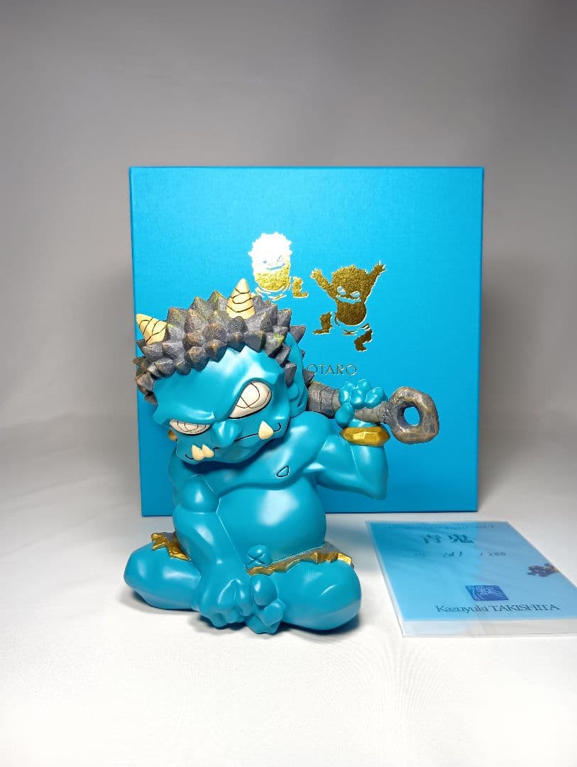 瀧下和之 青鬼 フィギュア オブジェ 桃太郎 280体 限定 美品