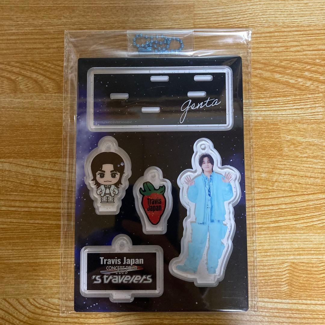 TravisJapan 松田元太 ミニアクリルスタンド アクスタ トラジャ - メルカリ