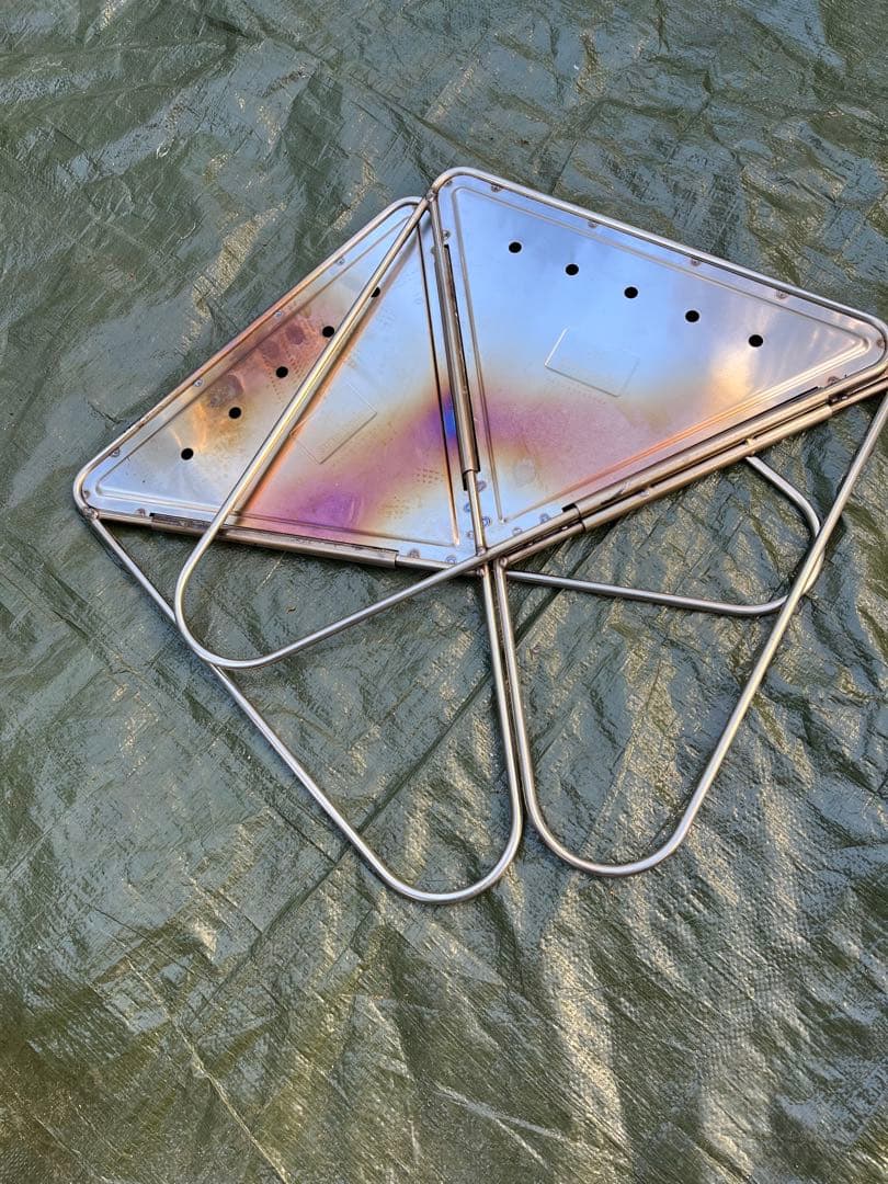 スノーピーク焚火台Lサイズ（旧タイプ・HEAD QUATER）