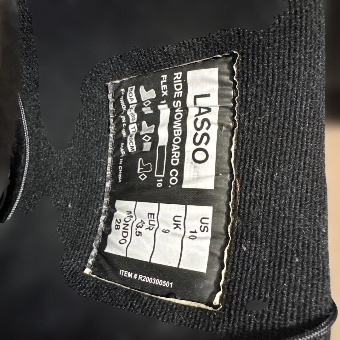 RIDE ライド　LASSO ラッソ　BOA 28cm ブーツ