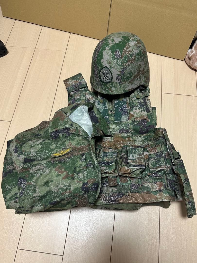 21式星空荒漠迷彩 上下セット 170-88 中国軍 人民解放軍