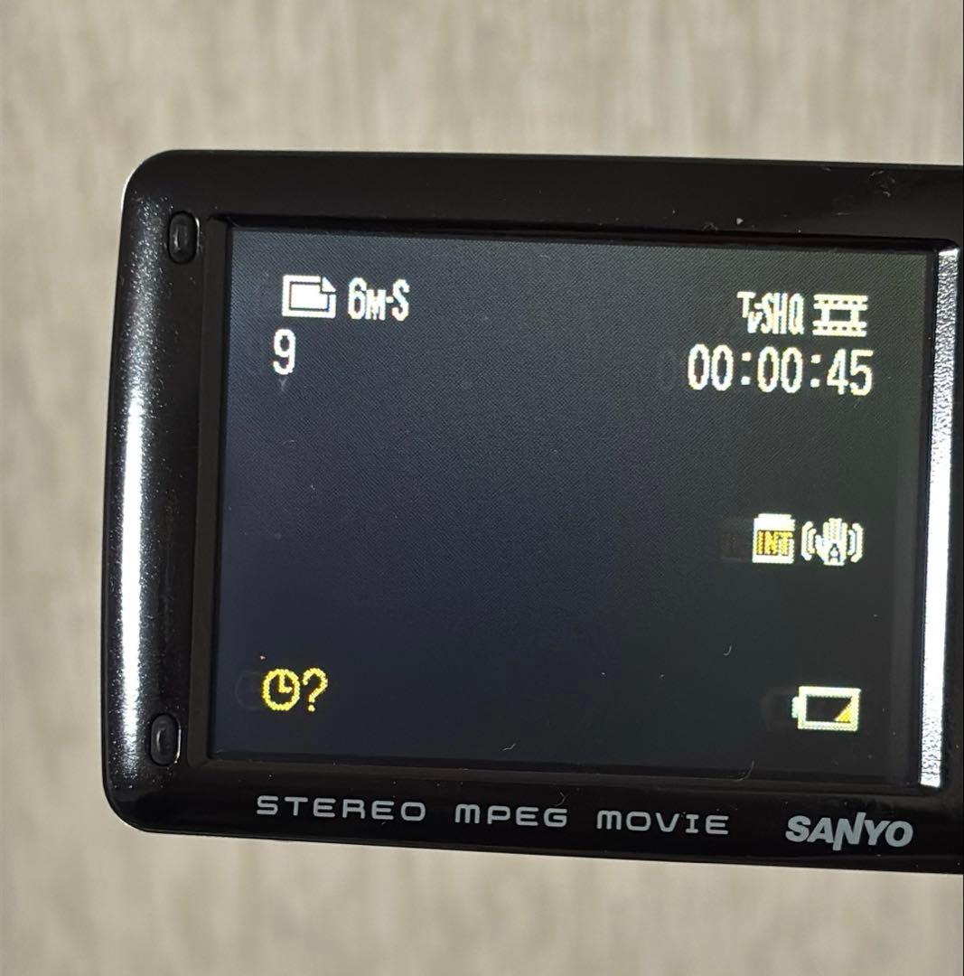 起動確認済］SANYO Xacti 6メガピクセル デジタルムービーカメラ