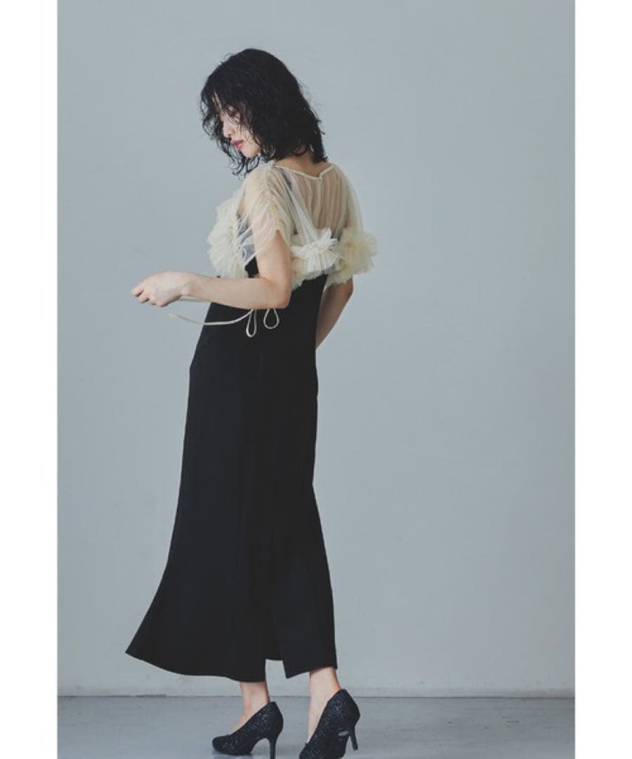 ＊美品＊ niana ボリュームソフトチュールドレス