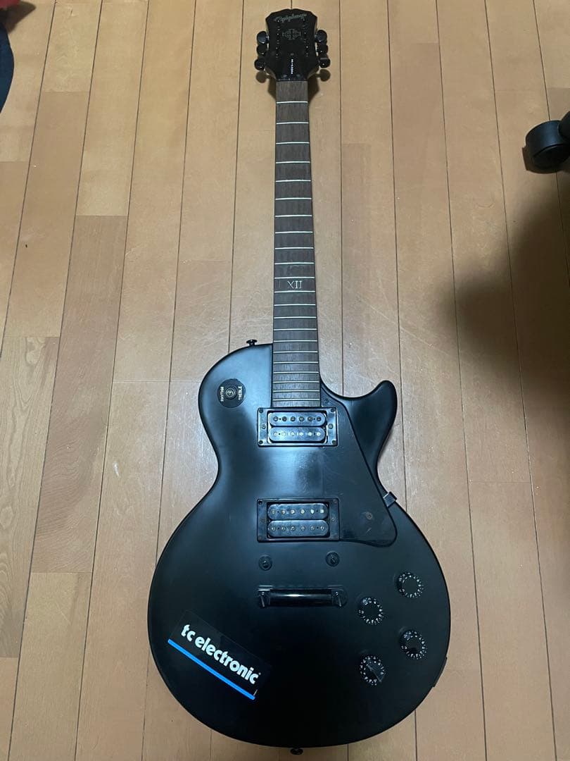 い*送様 Epiphone エレキギター ブラック 動作未確認 Epiphone Les Paul Modern Graphite Black エレキギター(エピフォン