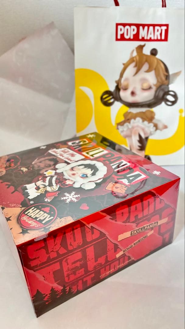 popmart SKULLPANDA クリスマスフィギュア