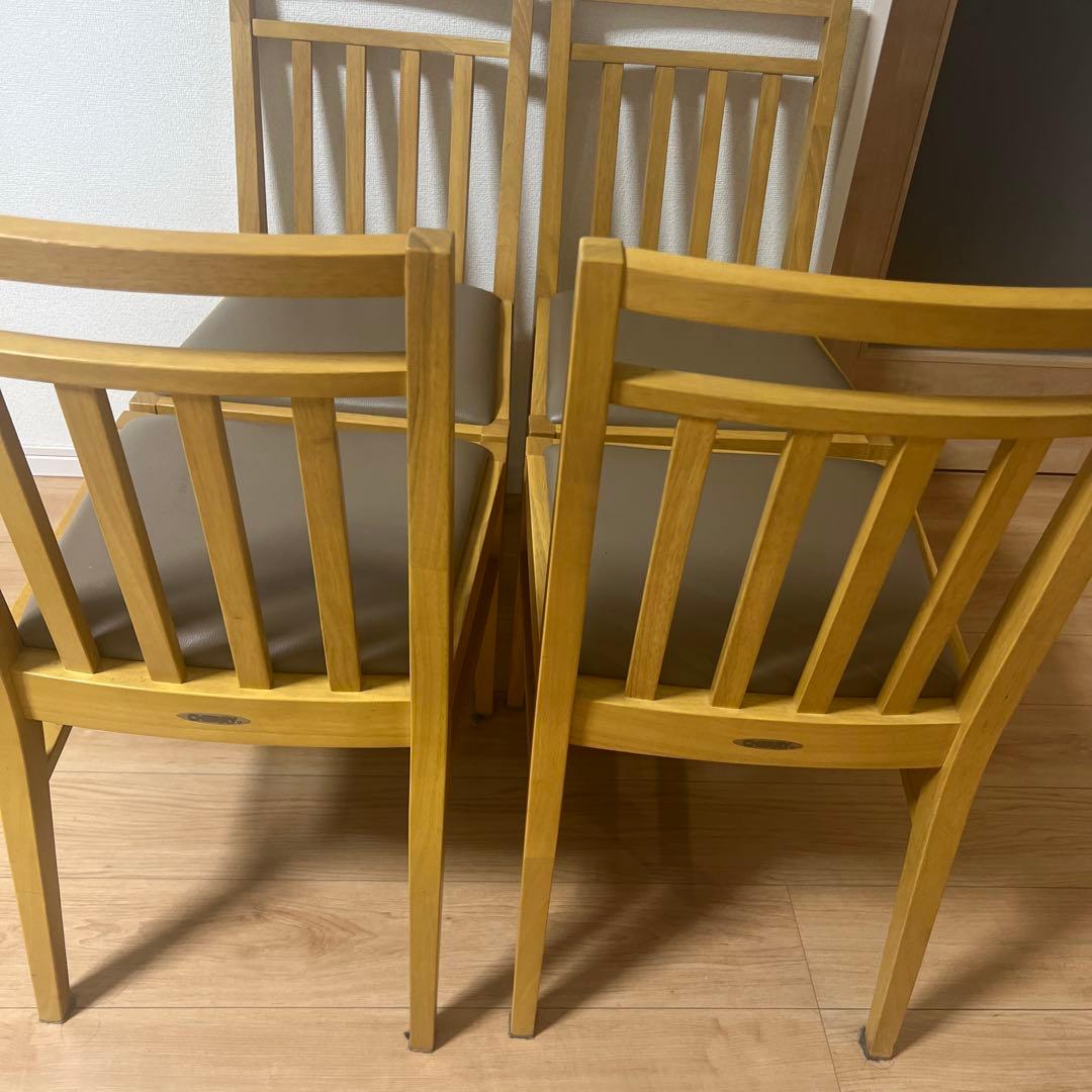 cherry ダイニングチェア 木製4脚　専用1