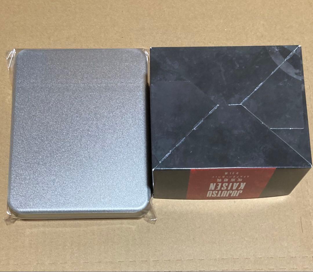 呪術廻戦 スクエアカバー缶バッジ 缶入りホロカードセット　応募者全員サービス