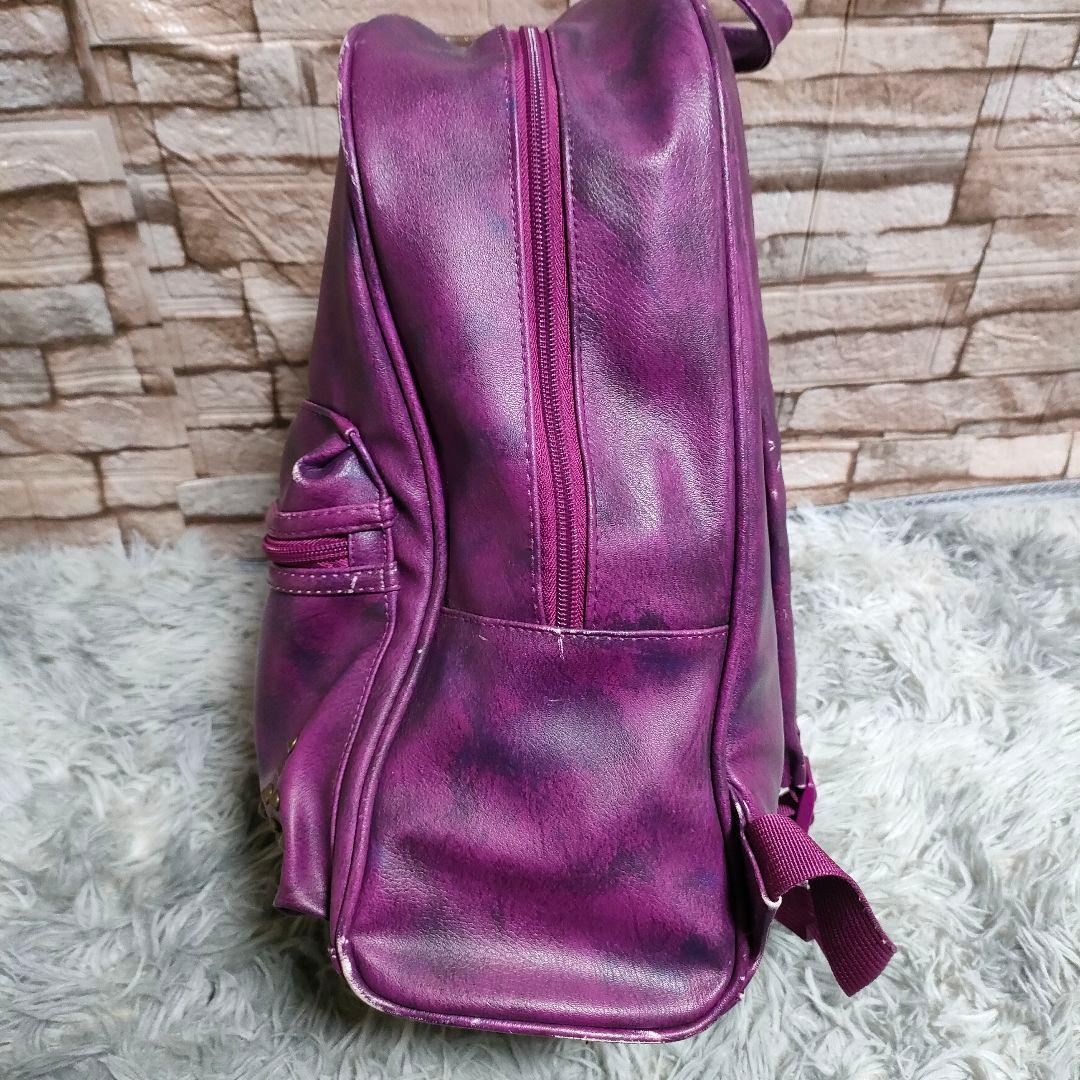 ディズニーストア ディセンダント バックパック　ヴィランズ　マル　リュック　紫