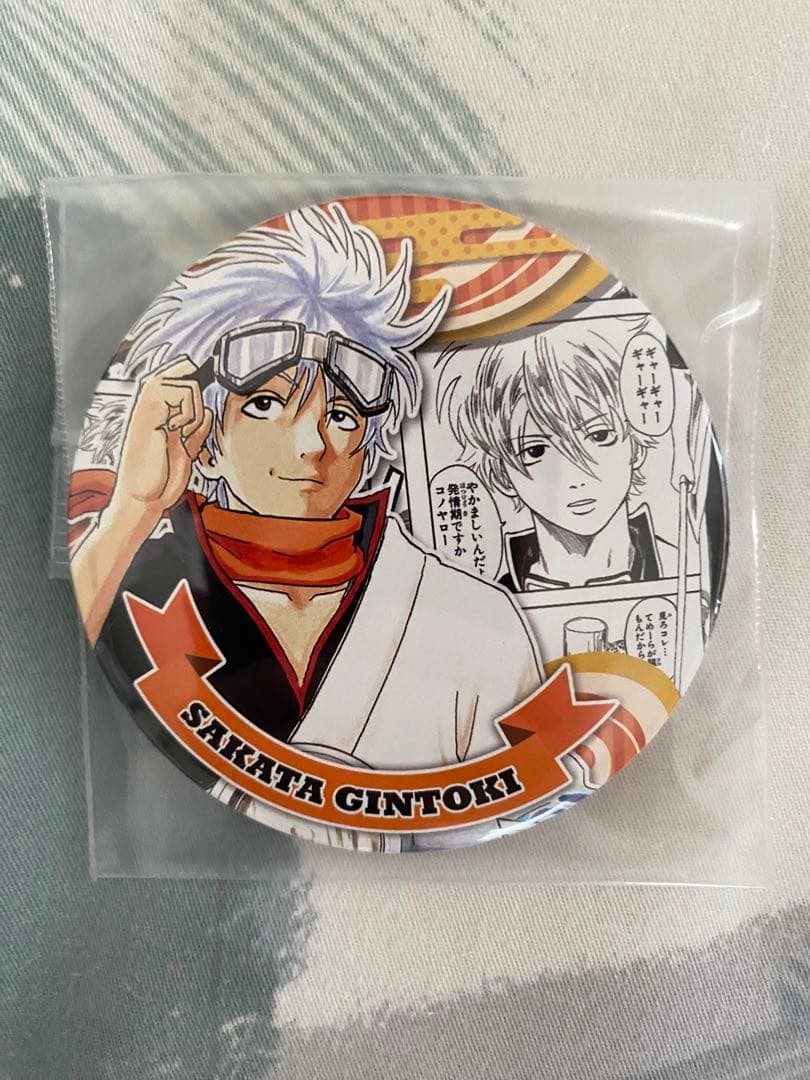 銀魂　坂田銀時 コレクション缶バッジ　HEROES 75mm 銀魂 コレクション缶バッジ HEROES 坂田 銀時 銀魂 坂田銀時