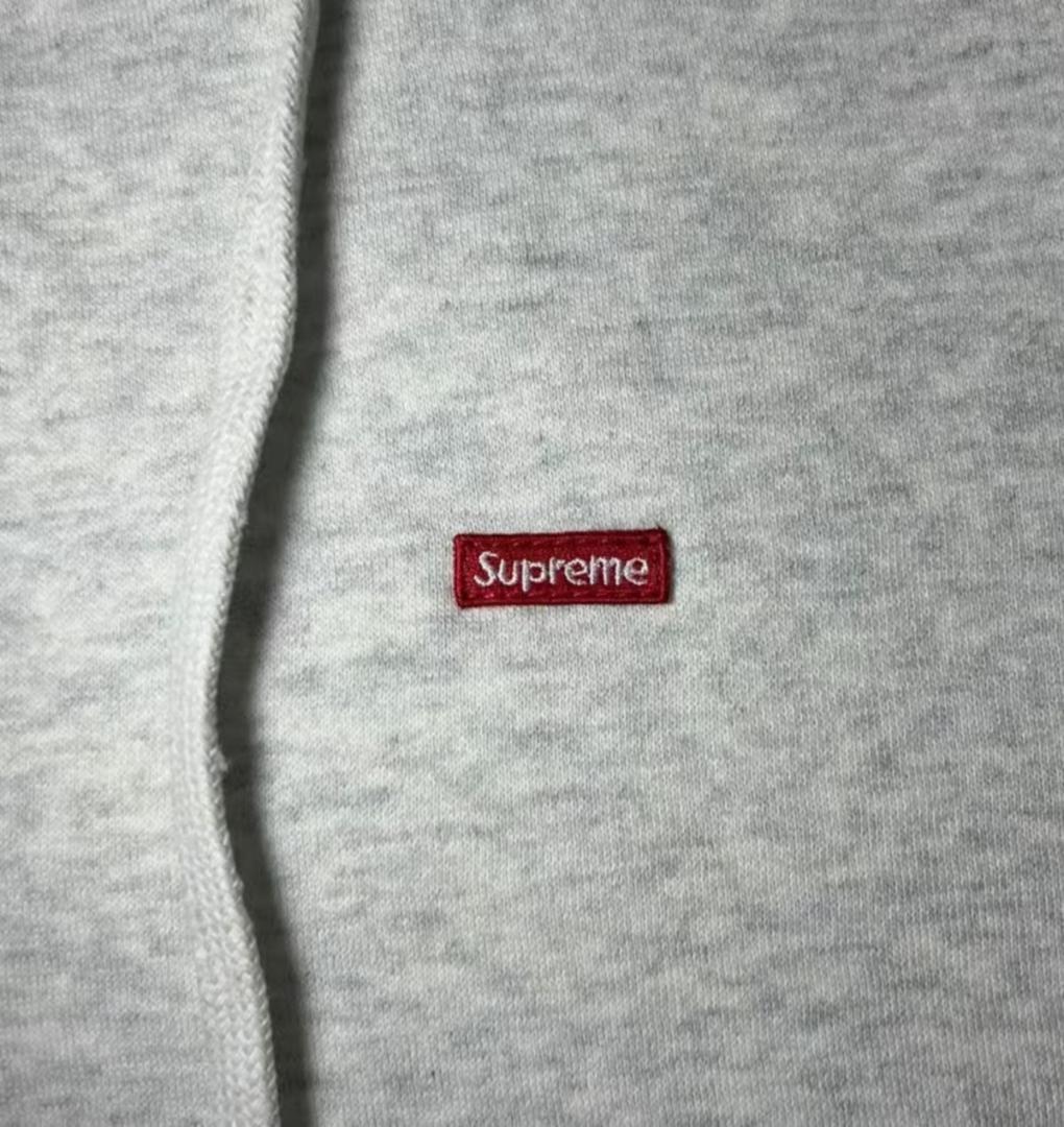 Supreme スモールボックスロゴ ジップアップ フーディー