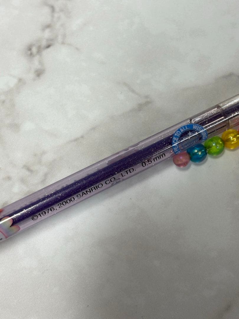 2000年 ハローキティ フェアリー レインボー ボールペン&シャープペン