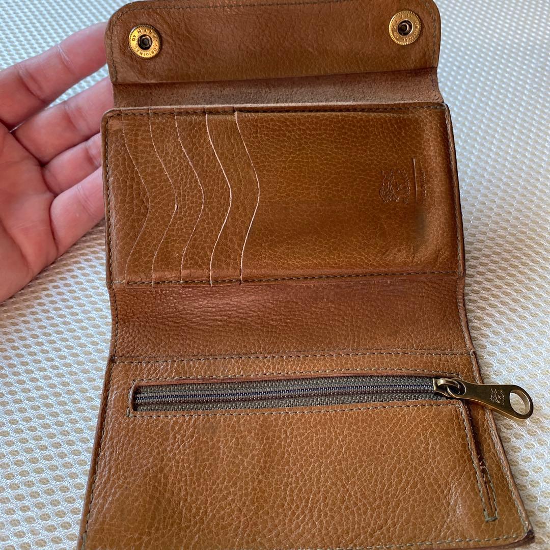 超希少IL BISONTE携帯灰皿 ヌメ ブラウン 超希少☆IL BISONTE☆携帯