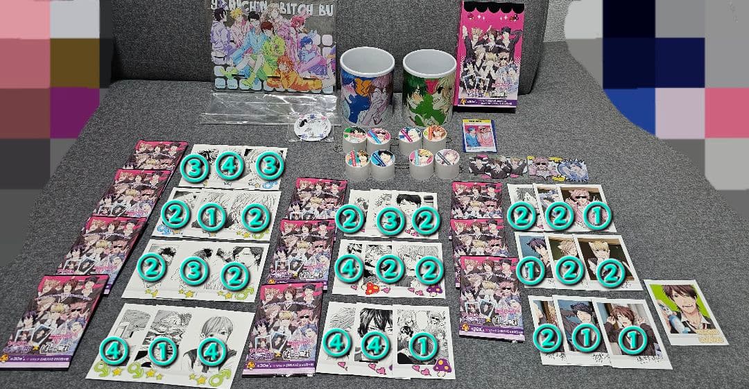 ヤリチン☆ビッチ部 グッズ まとめ売り ※多少の値下げ検討️⭕️