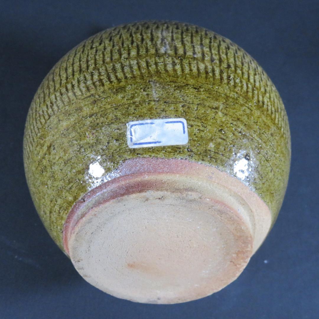 古相馬 上野目 飴釉 飛鉋 壺 徳利 花器 民藝 時代物 美品 B - メルカリ