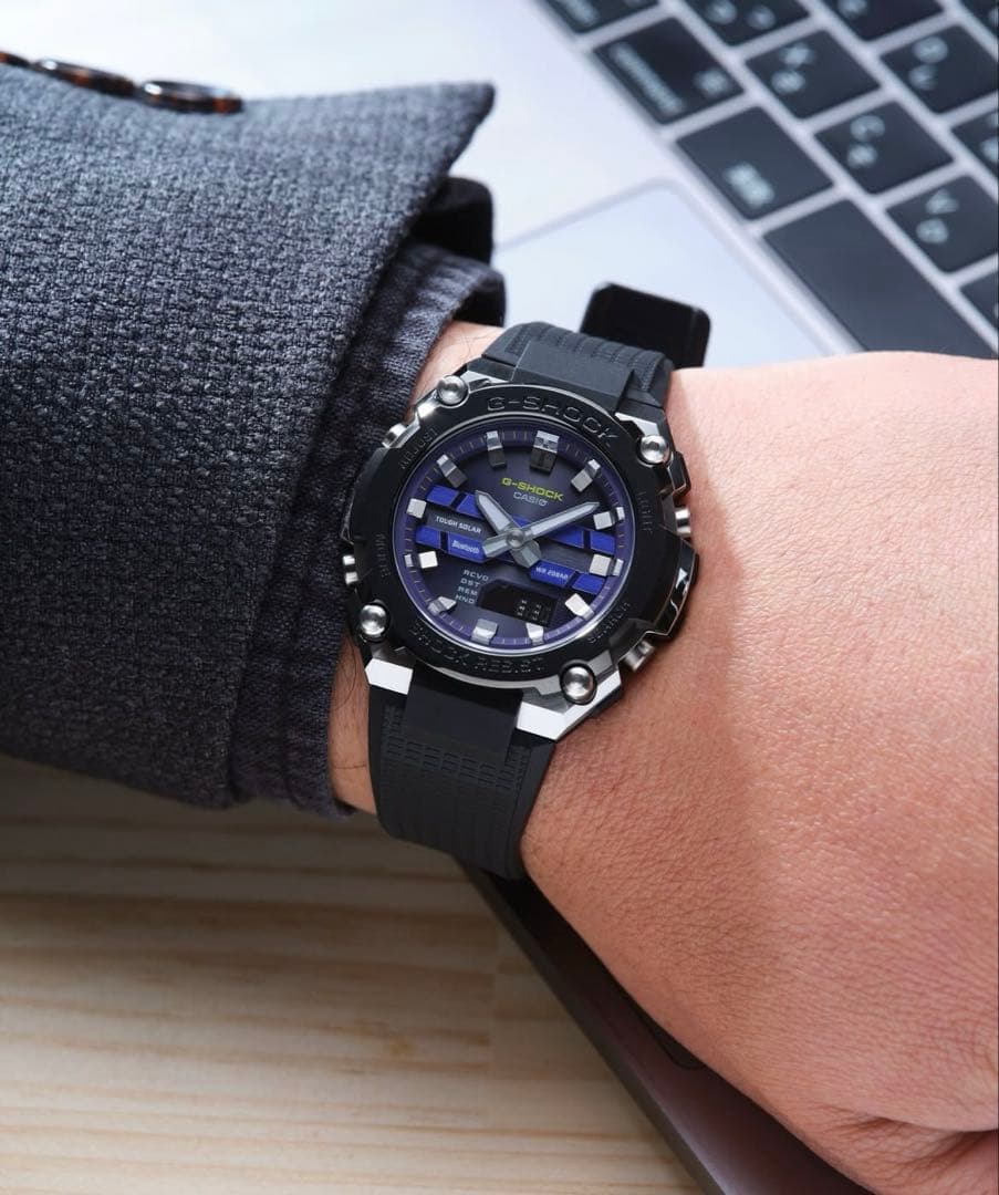 【新品同様】CASIO G-SHOCK GST-B600 モバイルリンク 最軽量