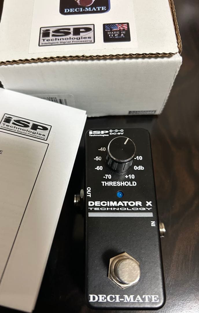 isp DECIMATOR X ギターエフェクター ノイズリダクション ISP