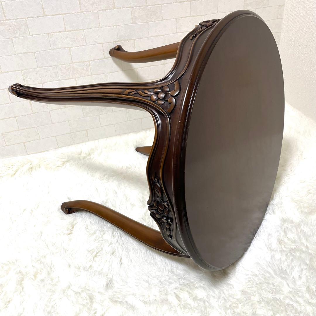 カリモク ドマーニシリーズ GMGH520○ / ルイ15世 丸型サイドテーブル