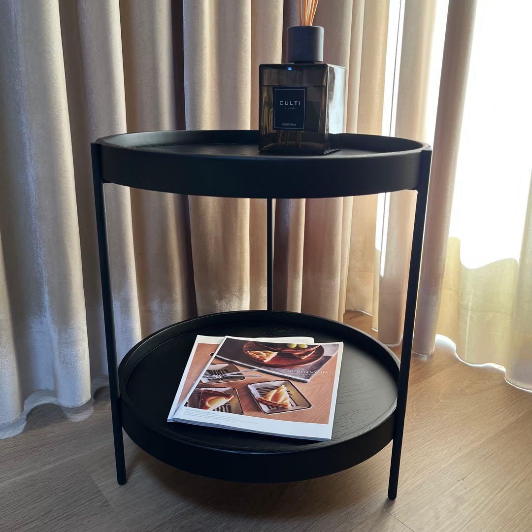 モーダエンカーサ Sketch HUMLA エンドテーブル 円形サイドテーブル