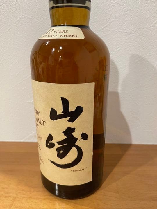 サントリーピュアモルトウィスキー 山崎12年〔特級〕【初期表記ラベル