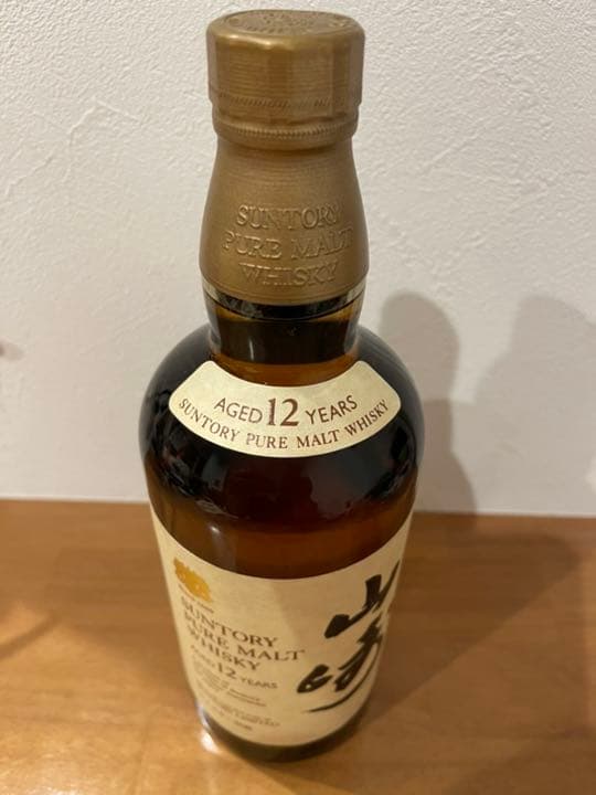 サントリーピュアモルトウィスキー 山崎12年〔特級〕【初期表記ラベル