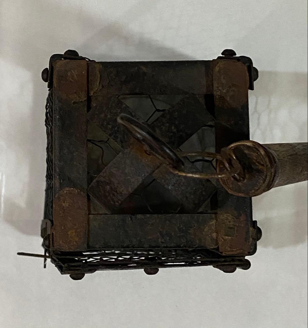 骨董　蔵行燈　灯火器