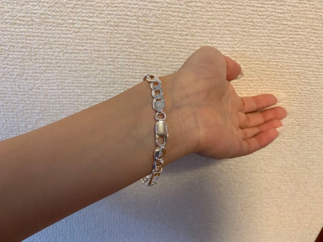 ニ*ク様 新品‼︎メキシカンジュエリー 【silver925】チェーン ブレスレ