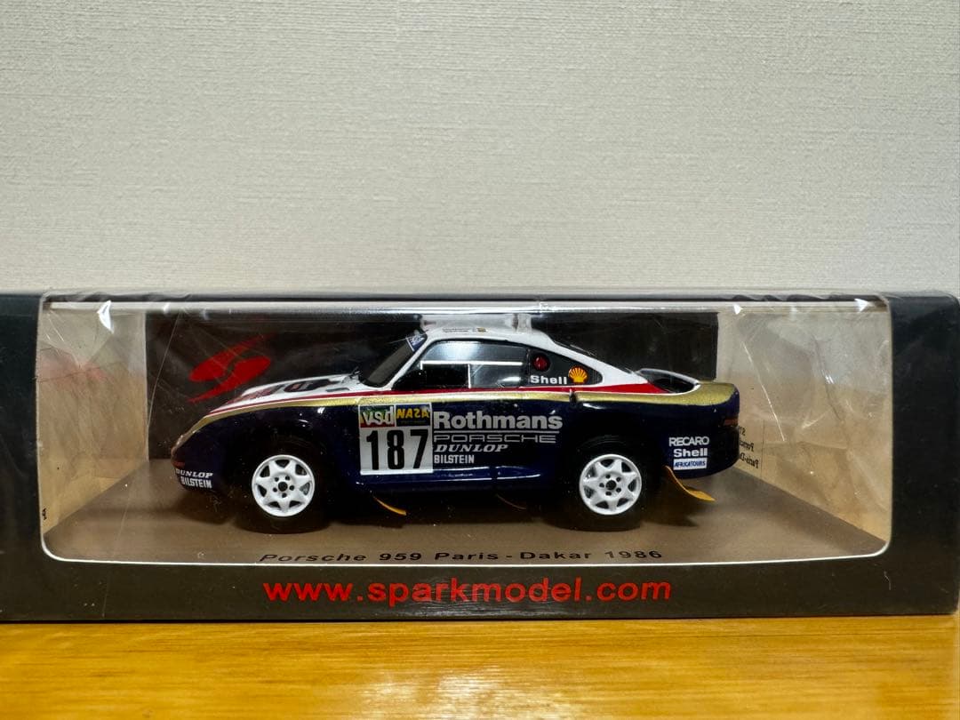 Spark Model】Porsche 959 Paris Dakar1986