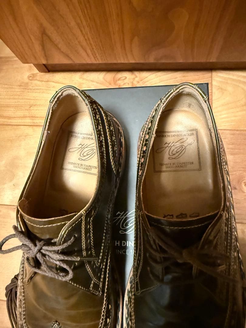 ハインリッヒディンケラッカー BUDA / ブダ　UK8 コードバン