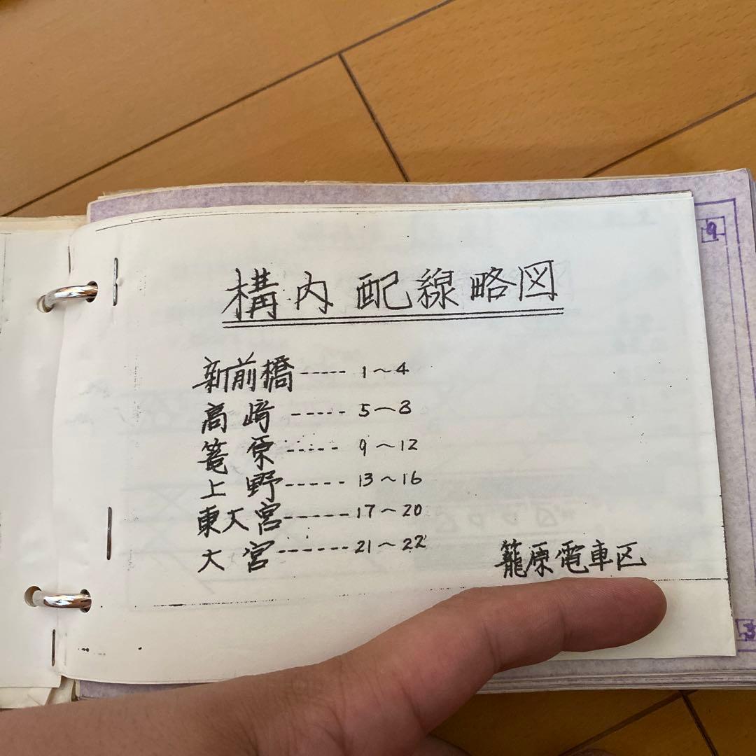 鉄道　説明書類いろいろ