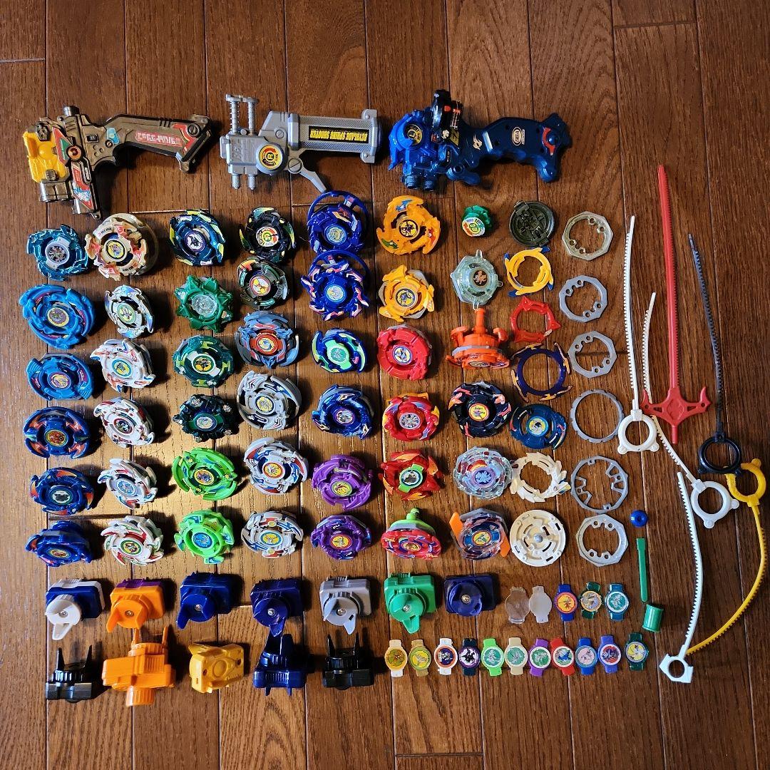 初代爆転シュート ベイブレード41個 付属品 まとめ売り - メルカリ