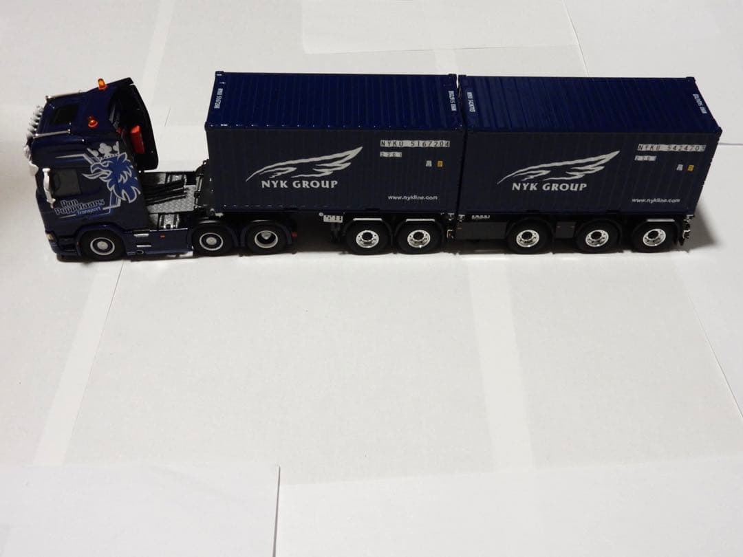 1/50 WSI スカニア R500 コンテナ　20ft コンビ　トレーラー
