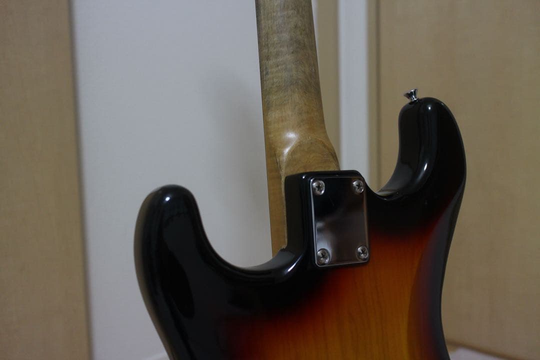 STー57 ジョンフルシアンテ風カスタム バリ虎杢ネック コンポーネント