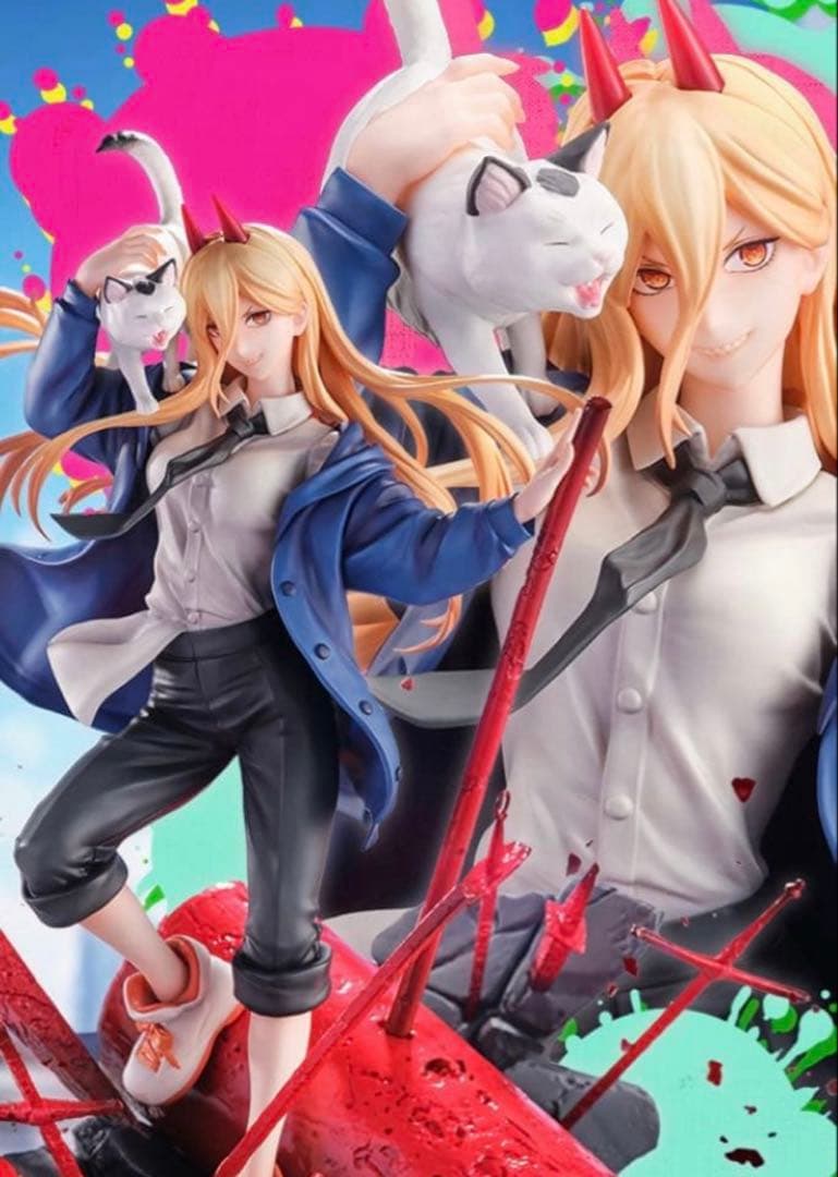 チェンソーマン パワー＆ニャーコ　S-fire フィギュア