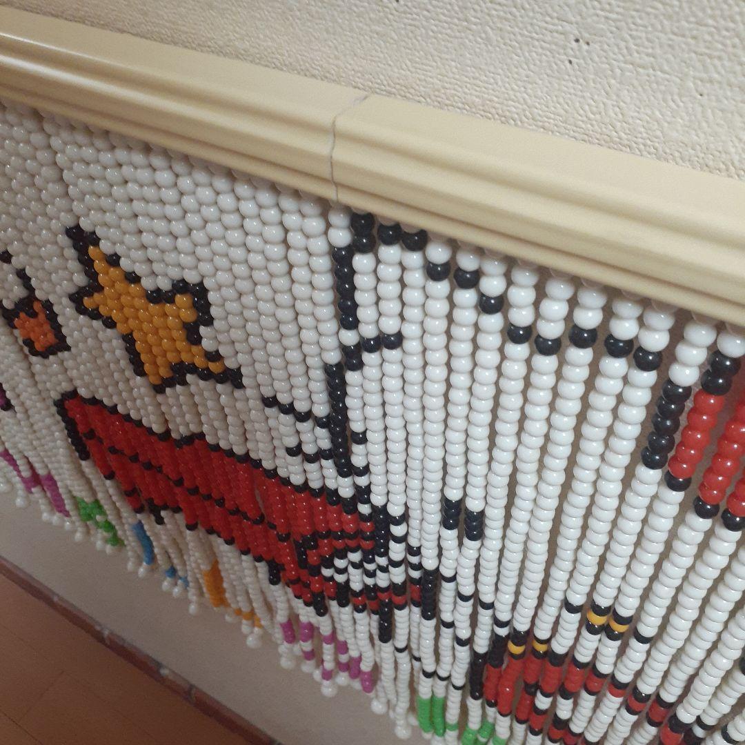 キティちゃん ビーズカーテン キティ ハローキティ 珠のれん kitty