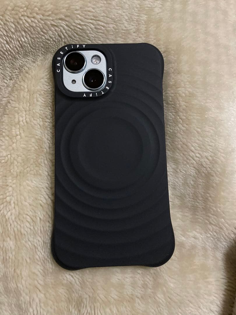 ケースティファイ シリコンケース iPhone15 Pro Max BLACK CASETiFY