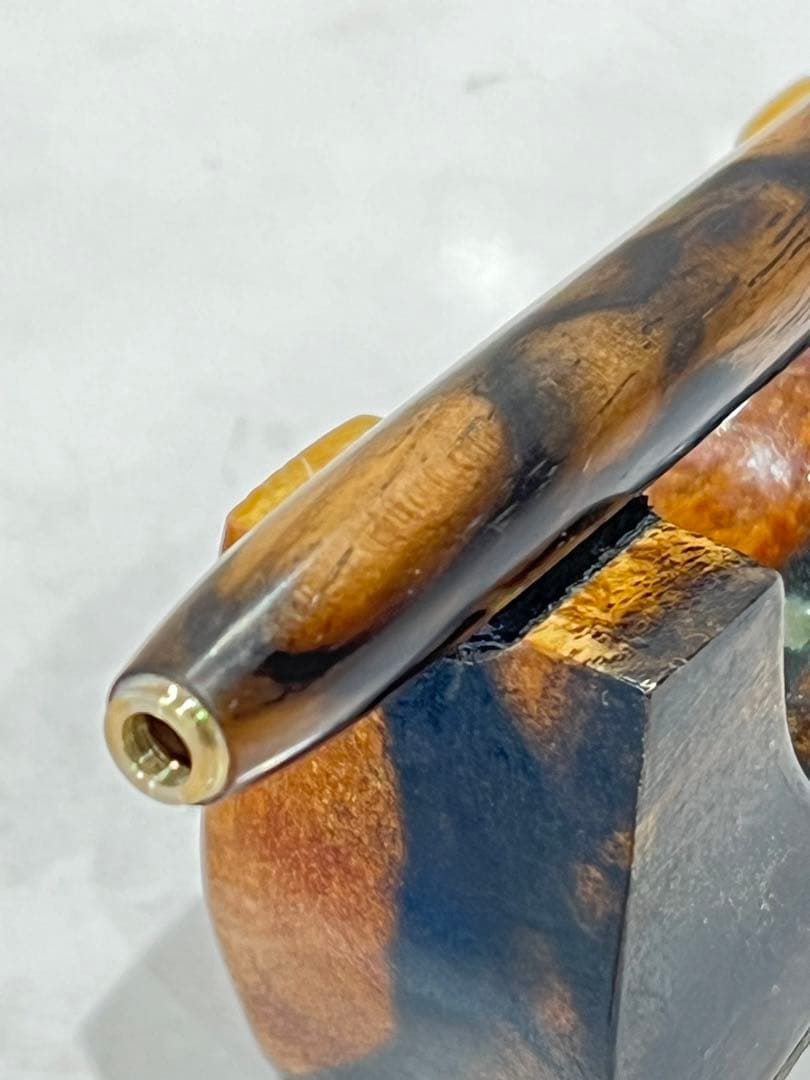 タラ 　pg5+木軸セット　黒柿透明スタビ