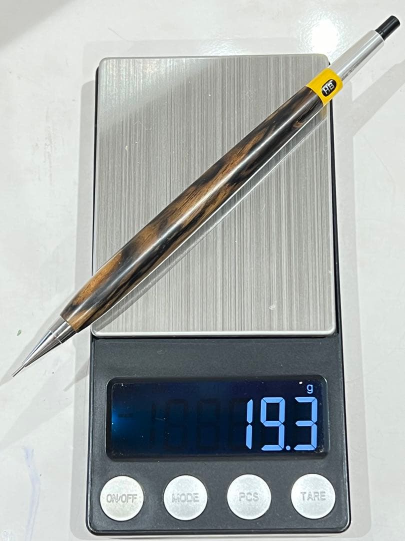 タラ 　pg5+木軸セット　黒柿透明スタビ