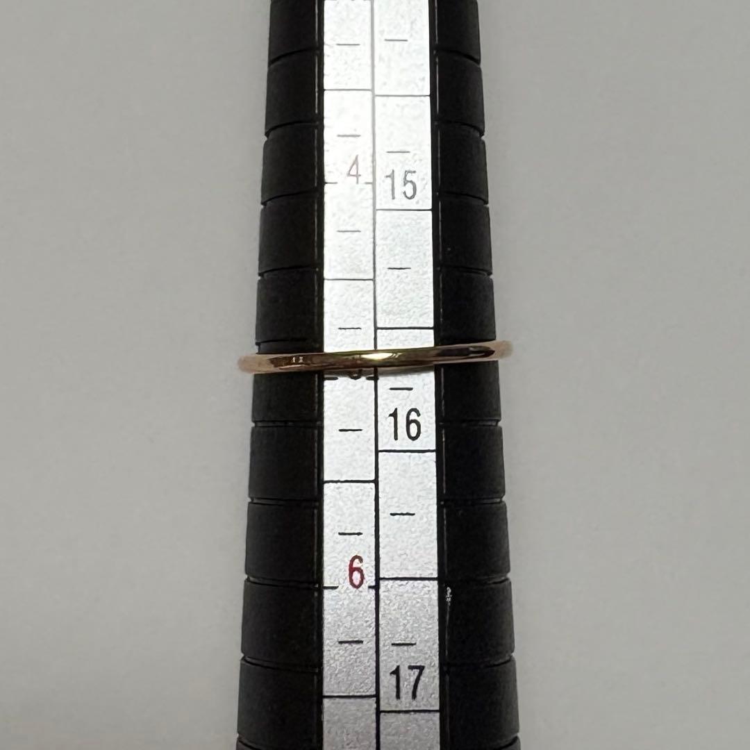 K10PG　ダイヤモンド　蝶々　リング　ピンクゴールド　リング