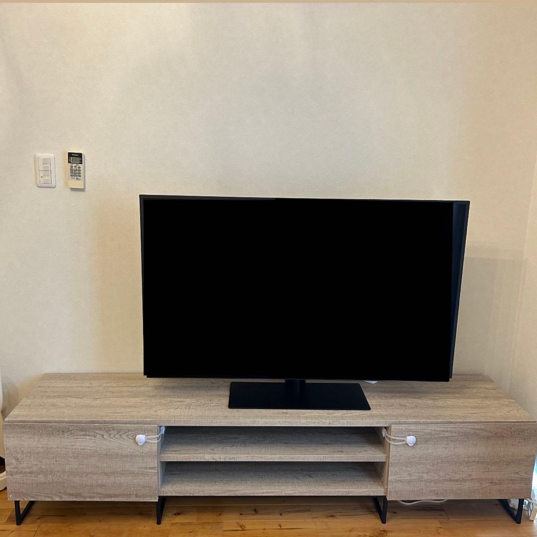 2月までの限定出品】チャイルドロック付 Lowya 180cm幅 テレビボード