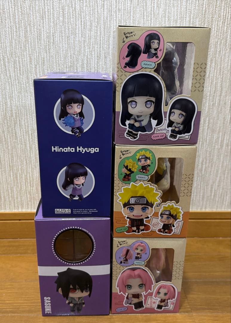 NARUTO るかっぷ ちみメガ ねんどろいど ナルト カカシ ヒナタ イタチ他