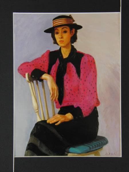 三浦綾子】 専用原稿用紙 複製額 小説家 『氷点』模写