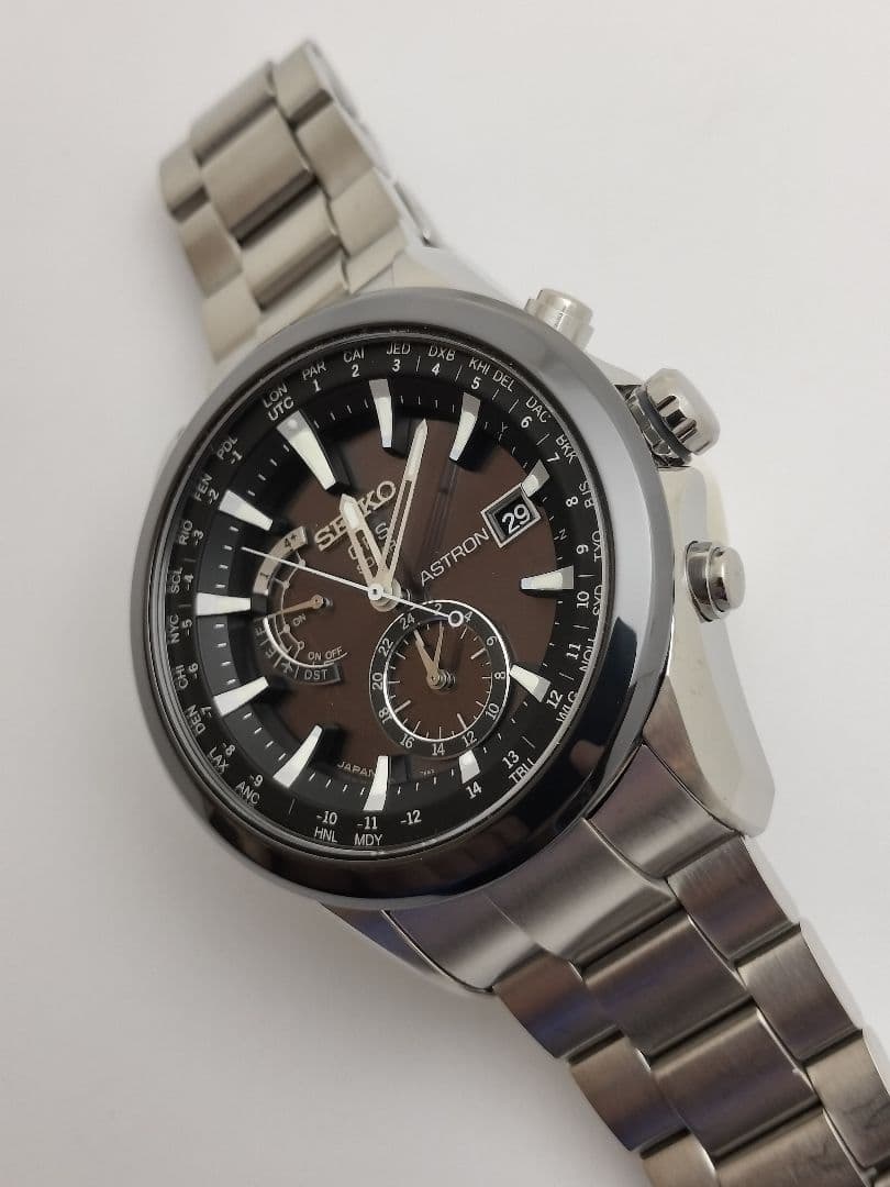 セイコー　アストロン　GPS ソーラー　7x52-0AA0 チタニウム
