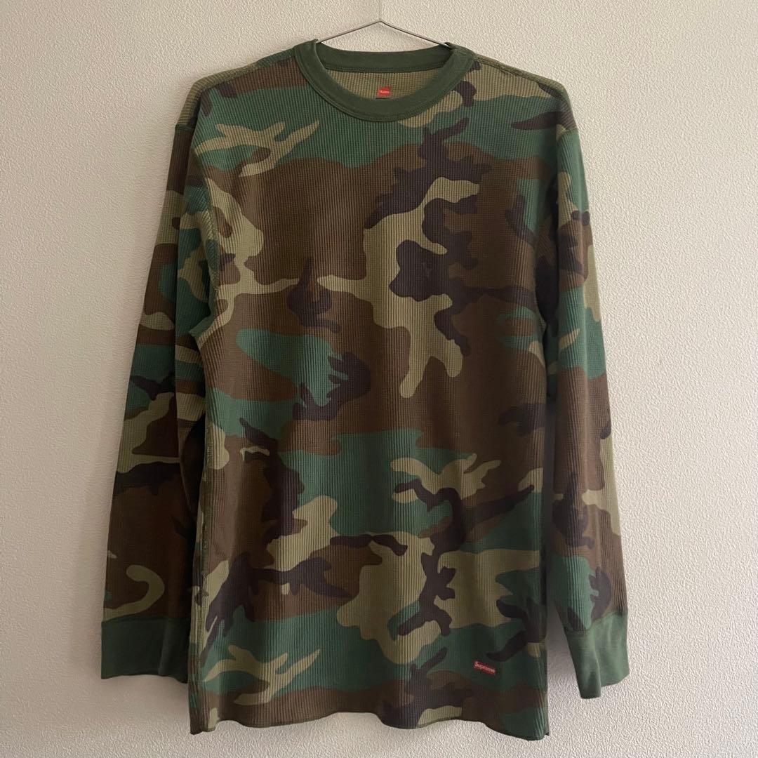 supreme hanes Thermal サーマル 迷彩 カモフラ XL - メルカリ
