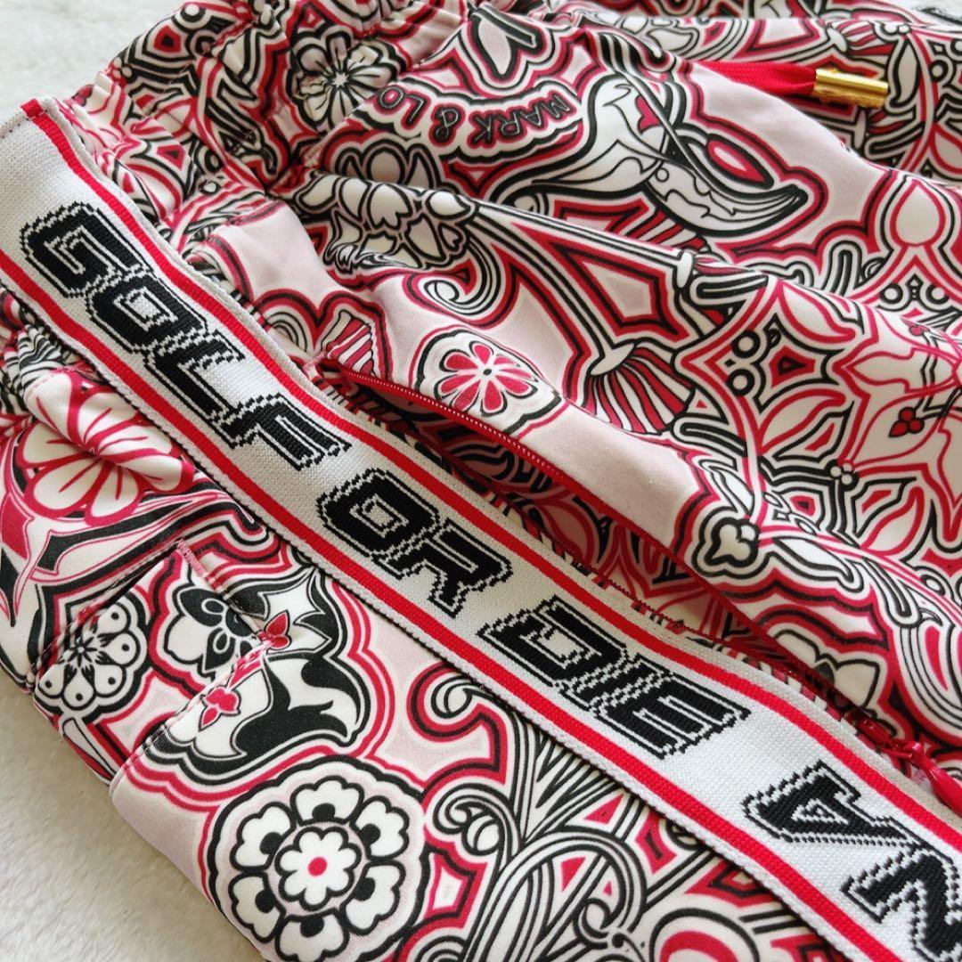 美品　マークアンドロナ　近年　セットアップ　ジャケット　スカート　花柄　ピンク