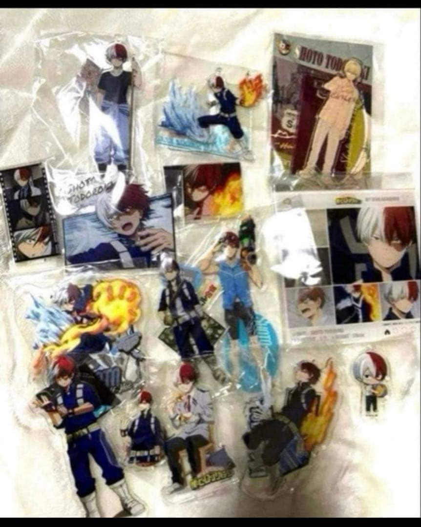 【まとめ売り】僕のヒーローアカデミア ヒロアカ 轟焦凍 缶バッジ ポストカード