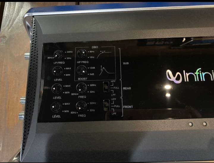 Infinity KAPPA FIVE 5chパワーアンプ1200watts