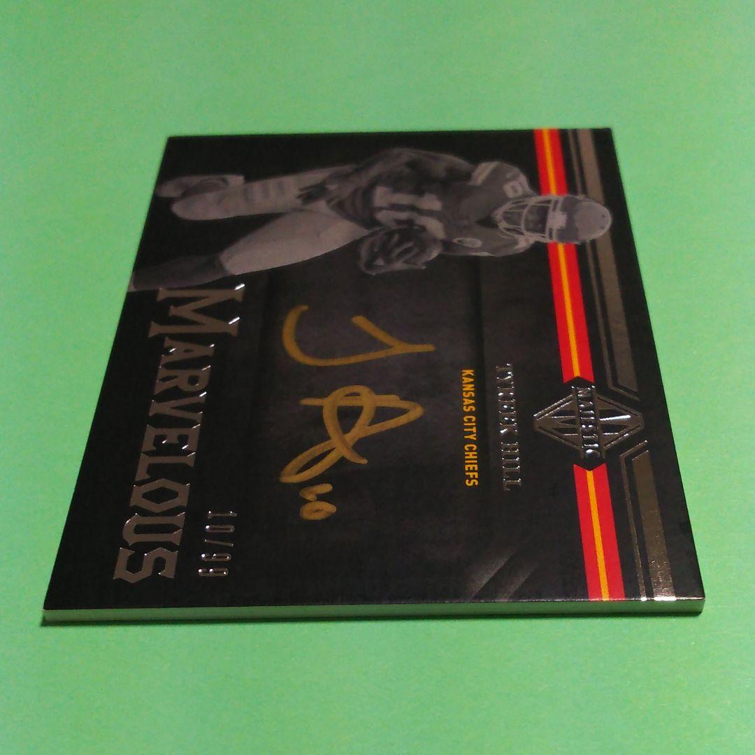 TYREEK HILL タイリーク ヒル 直書きサインカード AUTO NFL